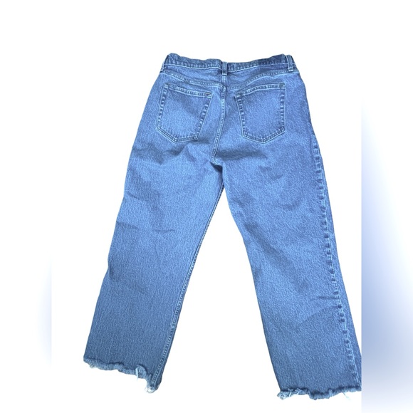 Abercrombie & Fitch - The Baggy Low Rise - Curve Love - Size 28/6R - Medium Wash - Picture 8 of 12